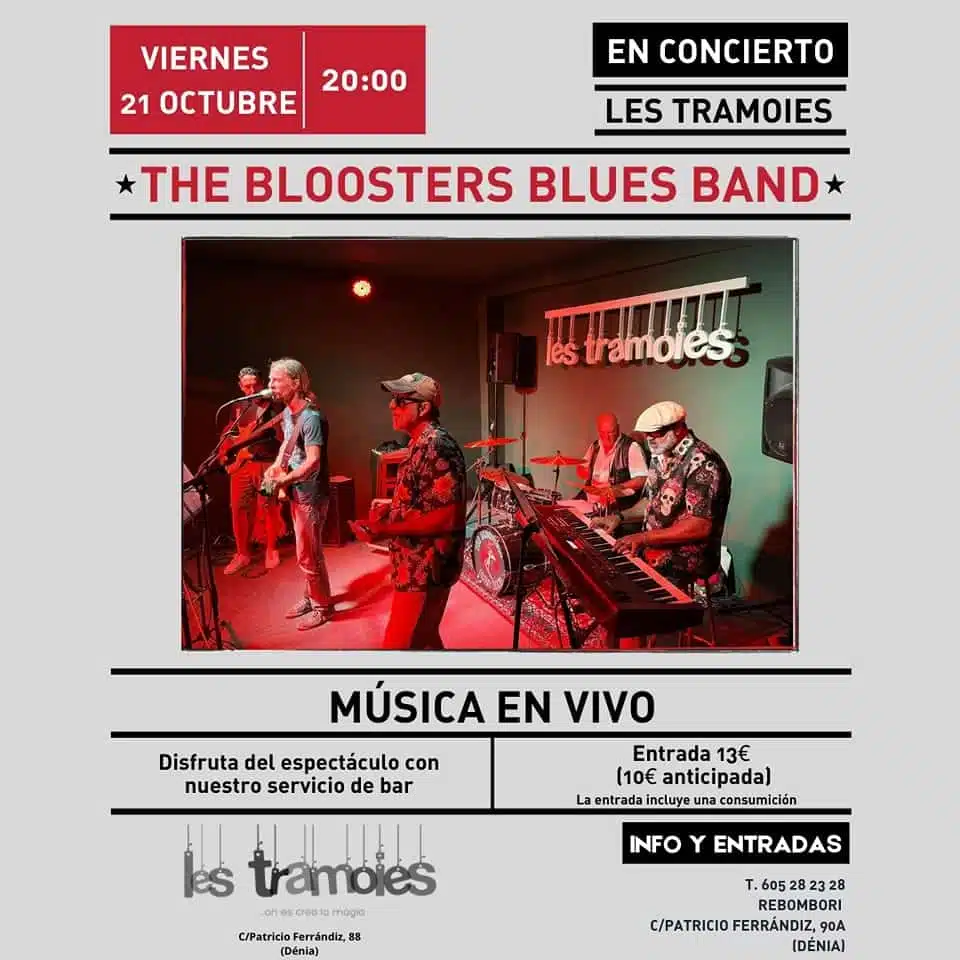 Concierto The bloosters blues band