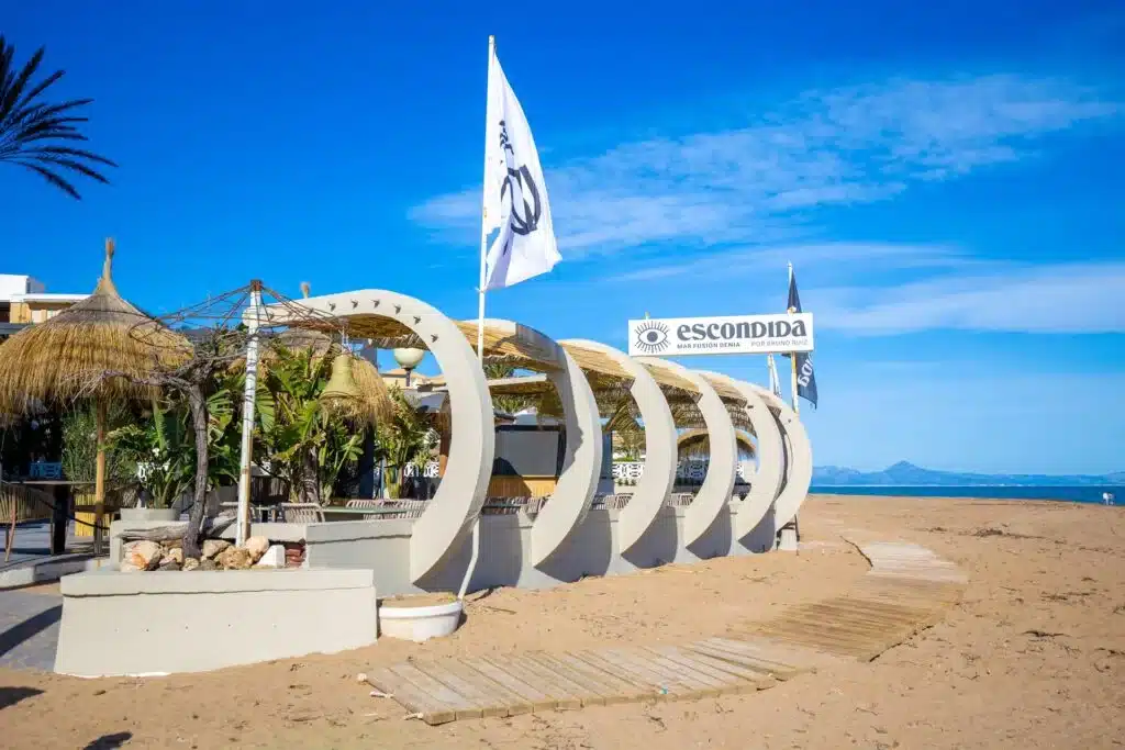 terraza restaurante escondida