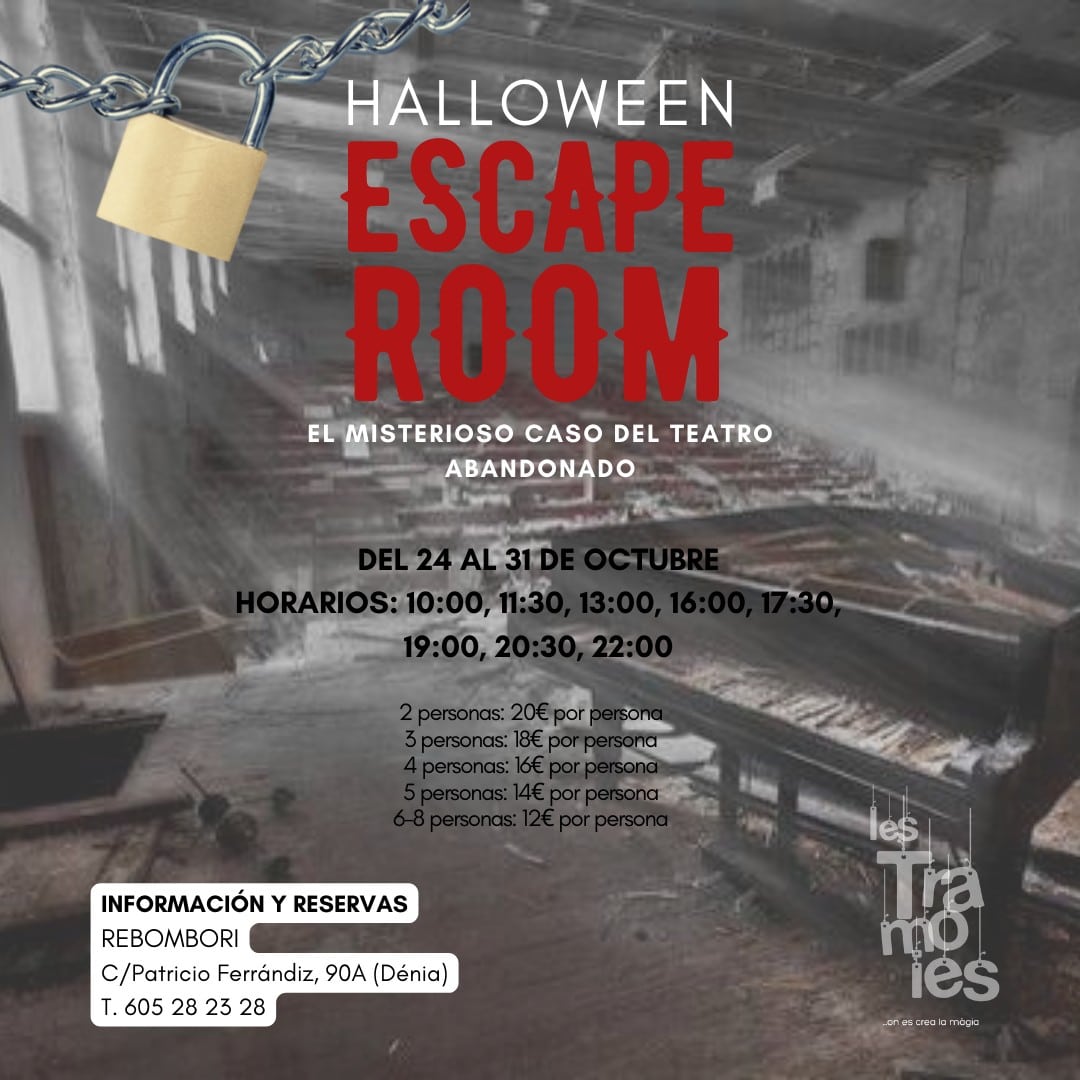 Semana ESCAPE ROOM en Les Tramoies