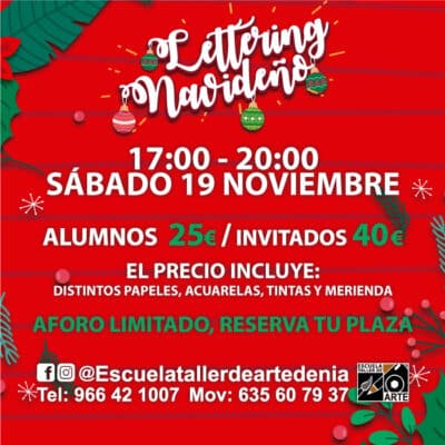  LETTERING NAVIDEÑO