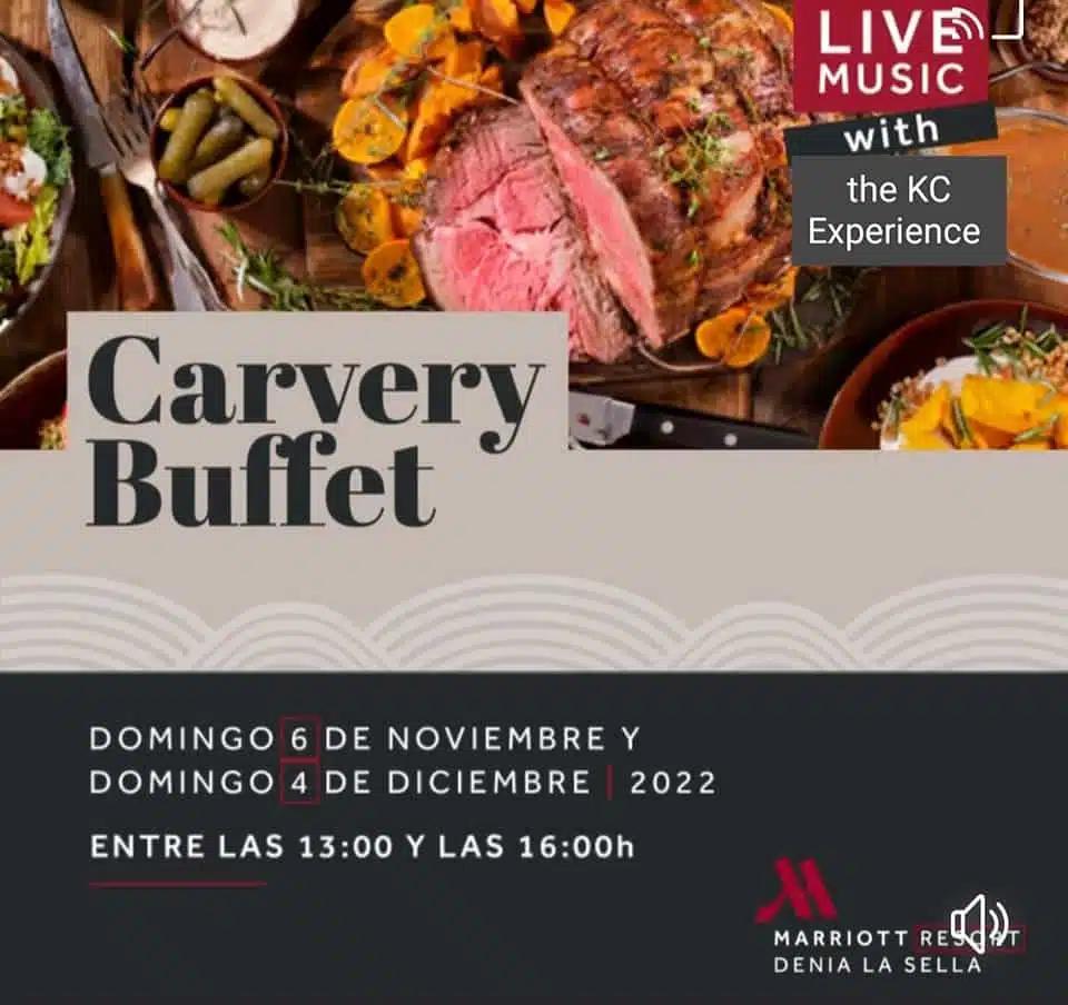Carvery Buffet con KC Experience (Brunch)