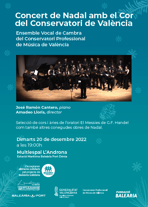 II Concierto solidario de Navidad de la Fundación Balearia