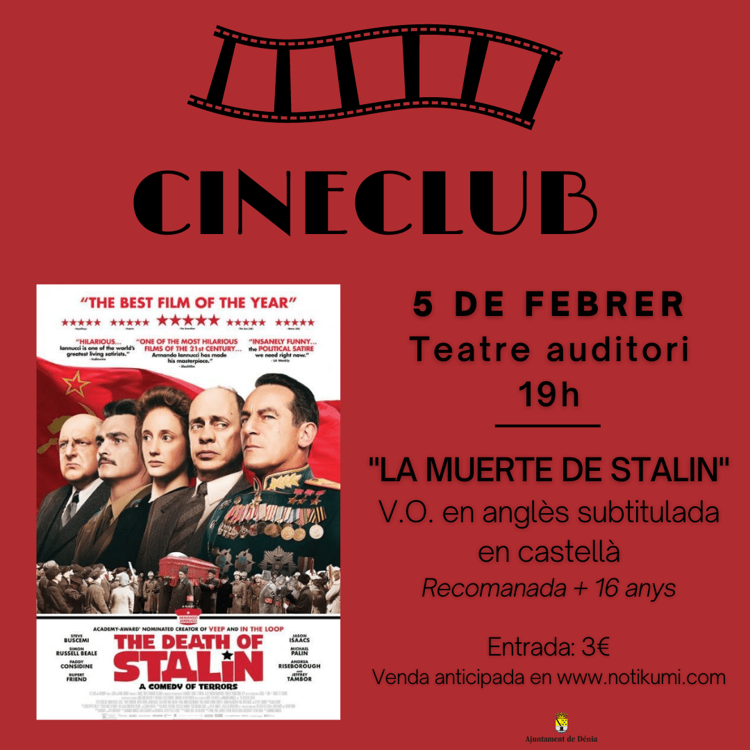 Cineclub: La muerte de Stalin