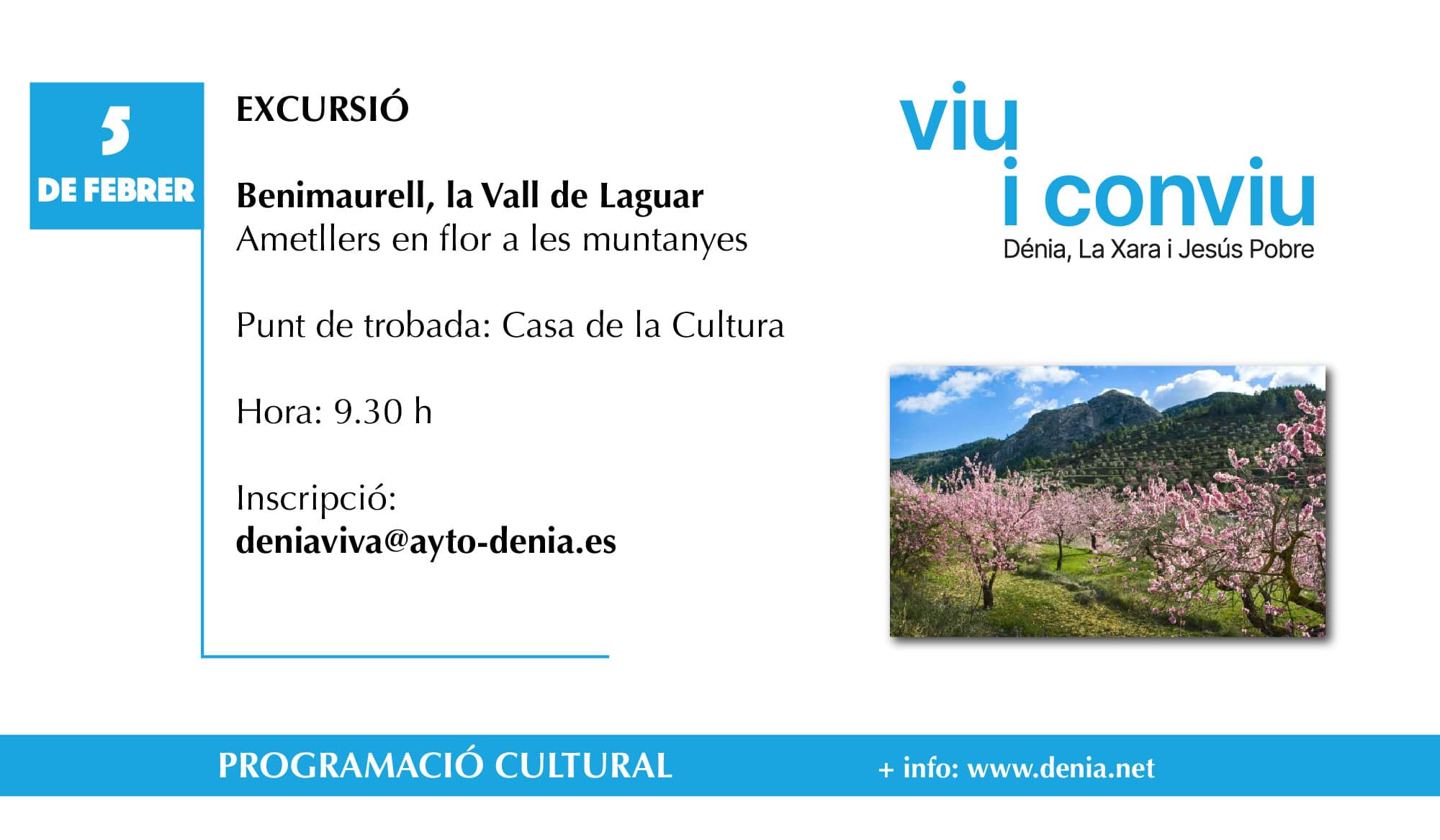 Excursión Vall de Laguar Benimaurell