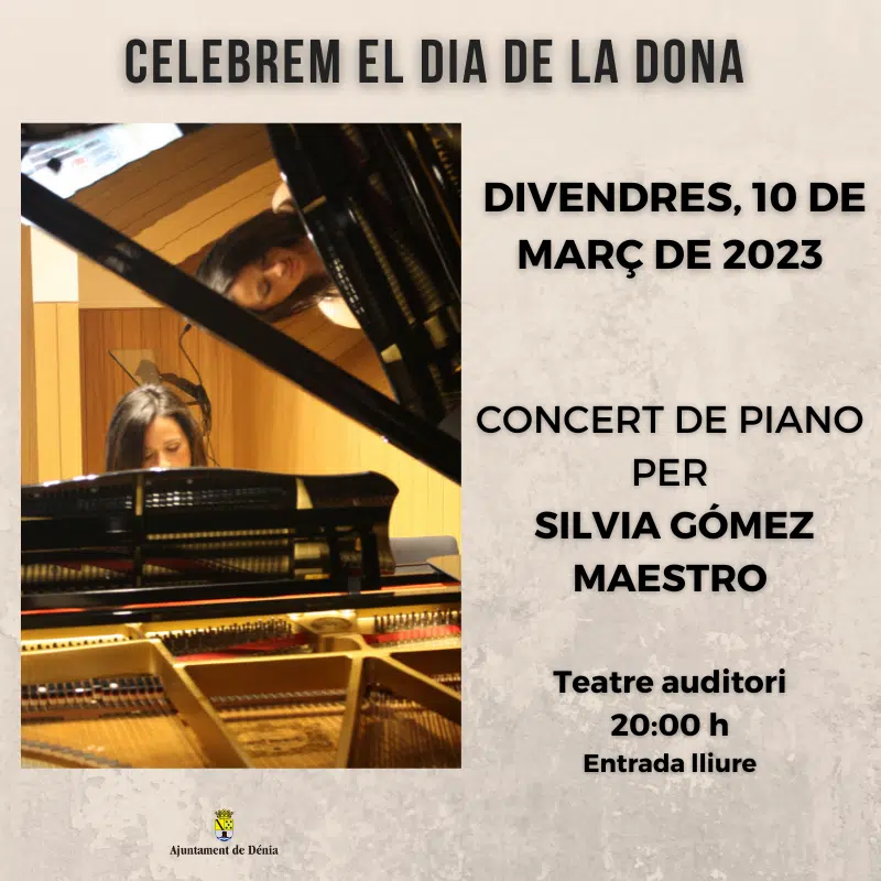 Concierto de piano SILVIA GÓMEZ-MAESTRO