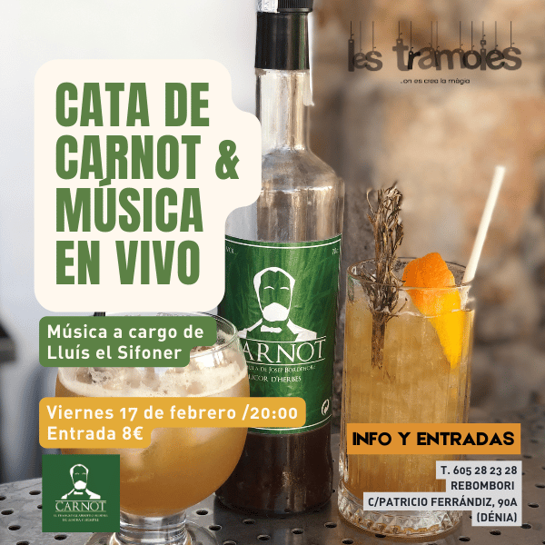 Cata Carnot de Denia & música en directo