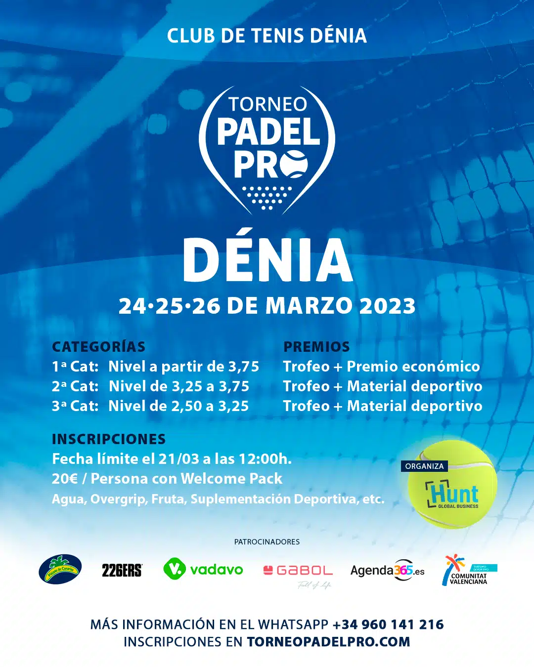 Torneo Denia Pádel Pro 2023