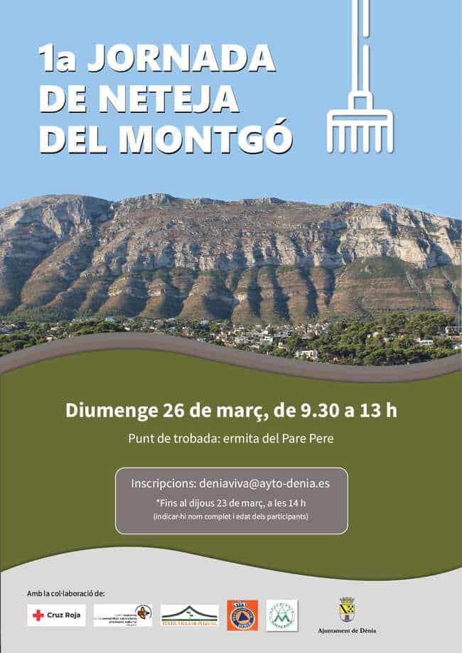 1.ª Jornada de limpieza del Montgó