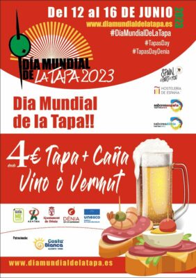 RUTA "DIA MUNDIAL DE LA TAPA" DEL 12 AL 16 DE JUNIO 2023