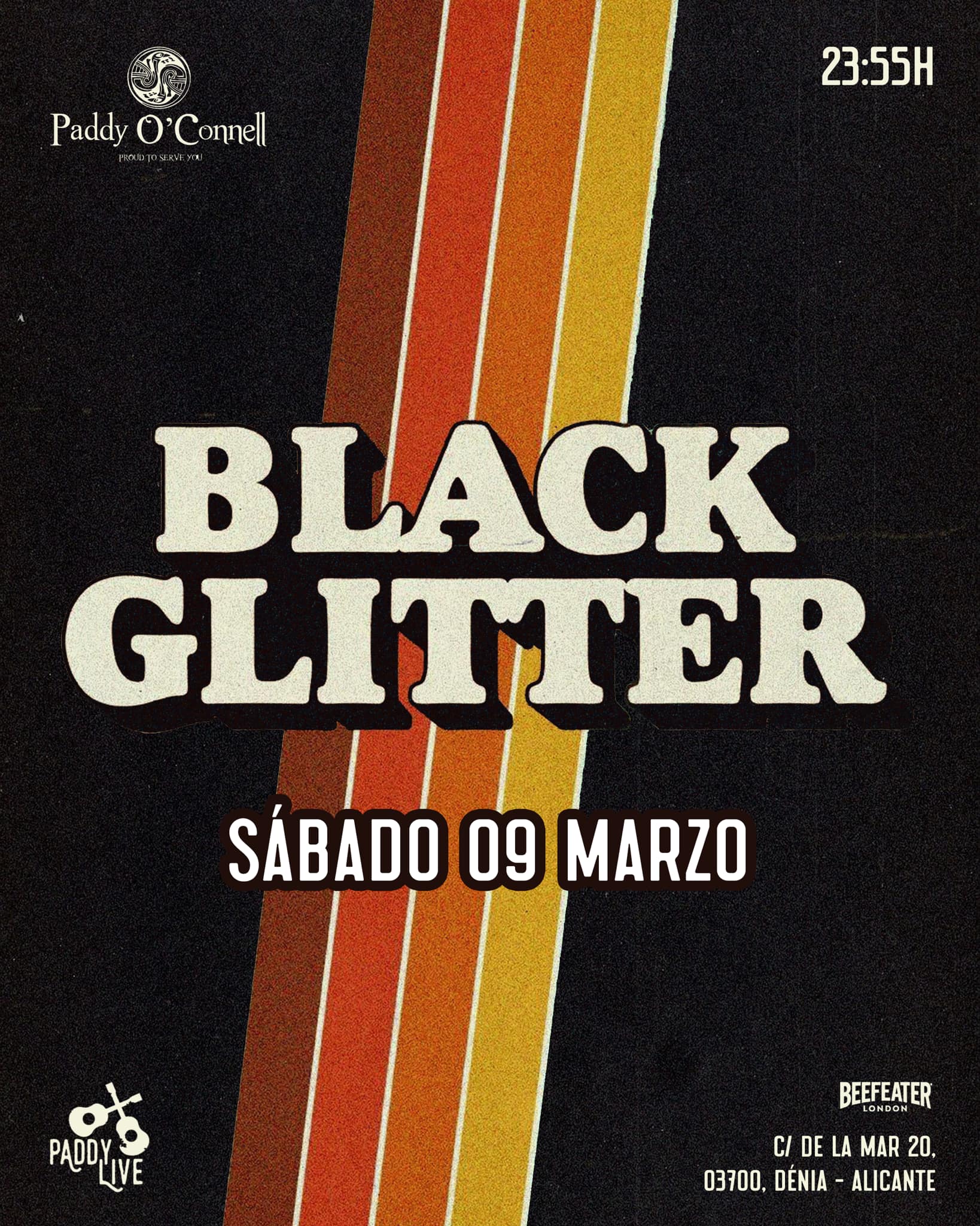 Black Glitter en el Paddy 07032024