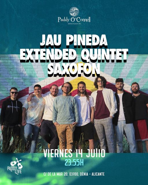 Jaume Pineda Extended Quintet en el Paddy