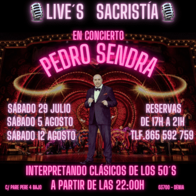 Concierto en La Sacristía: Pedro Sendra
