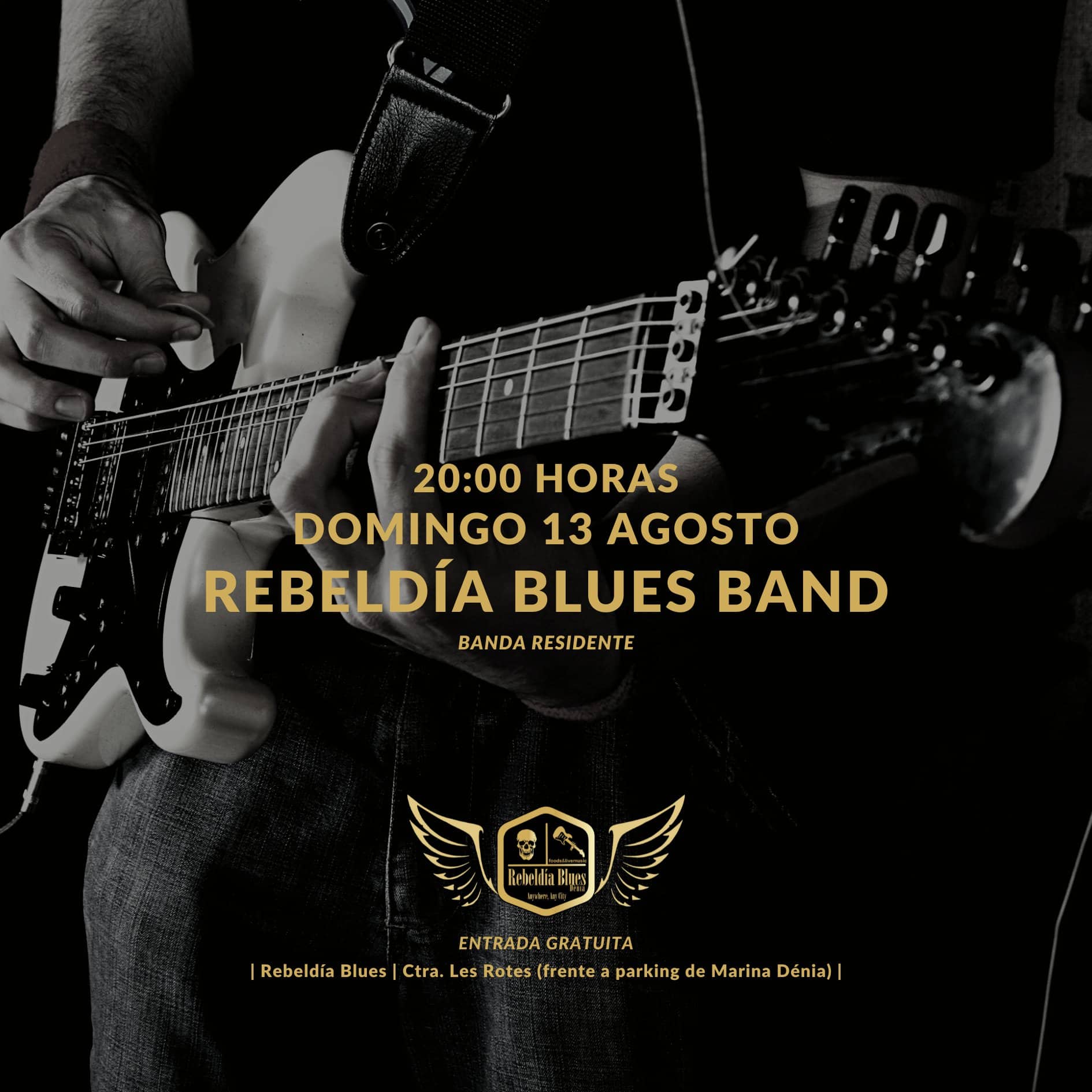 Concierto: Rebeldía Blues Band