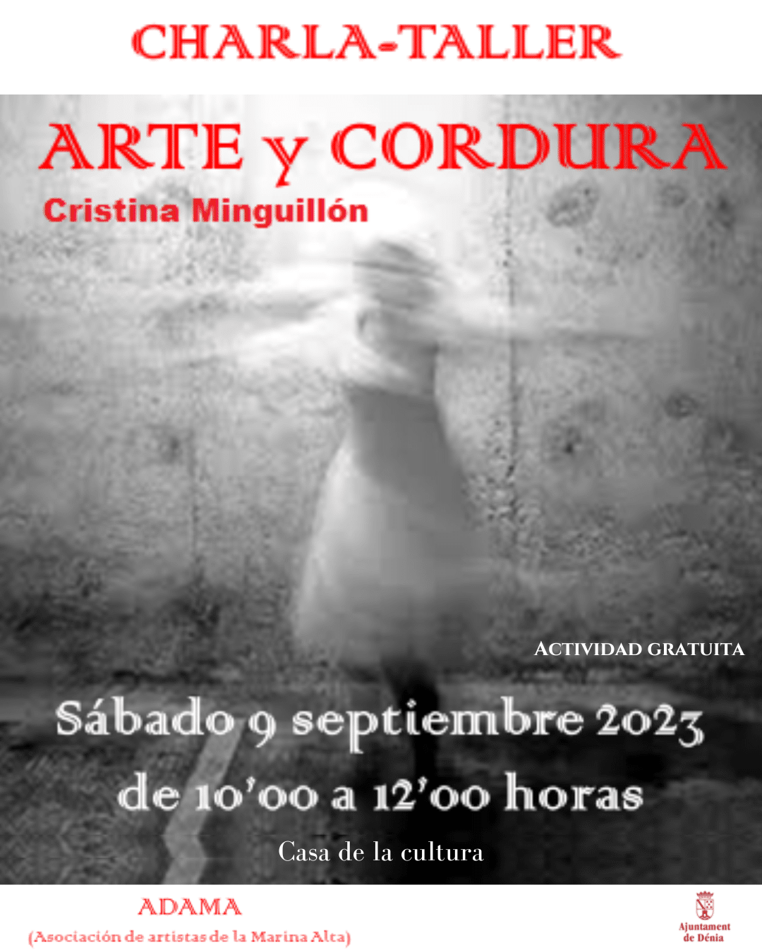 Charla / taller: Arte y cordura