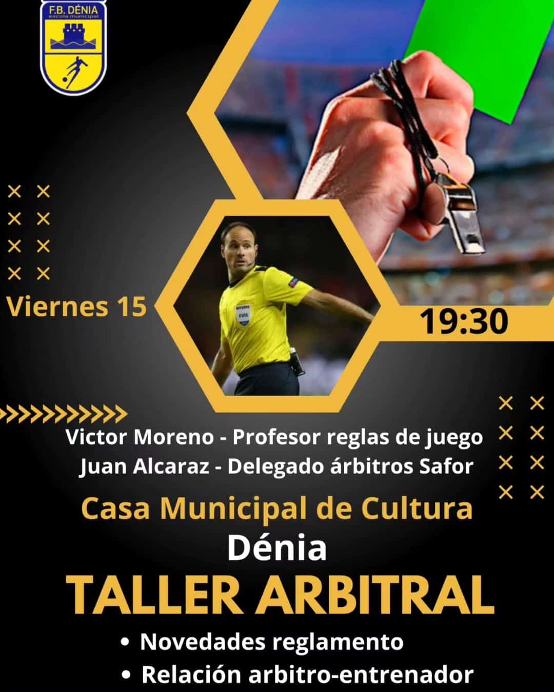 Taller arbitral football