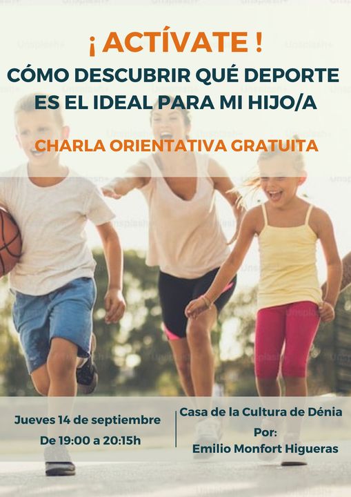 ¡ACTÍVATE! Cómo descubrir qué deporte es el ideal para tu hijo/a.