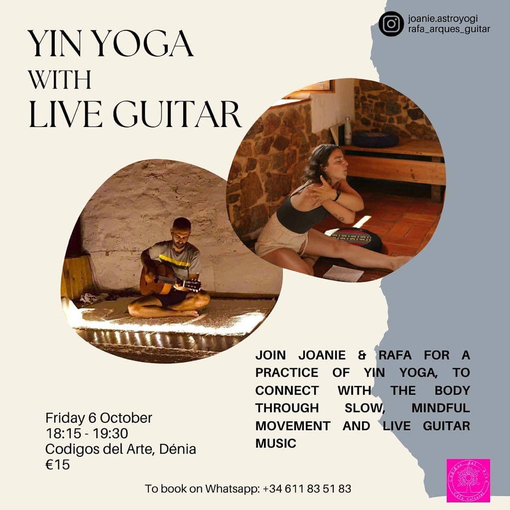 Yin yoga con live guitar