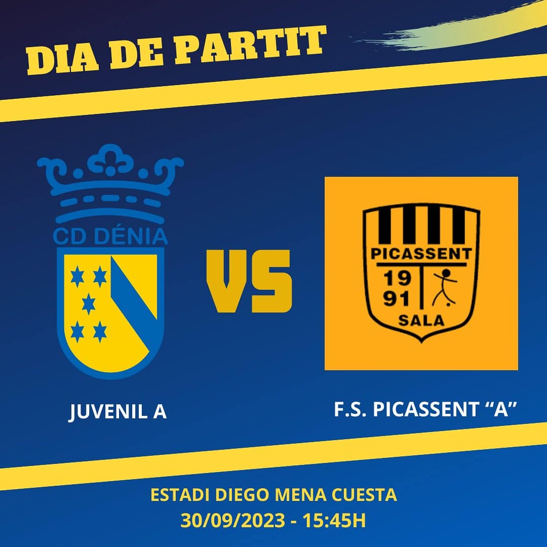 Futbol: Juvenil A VS F.S. Picassent “A”