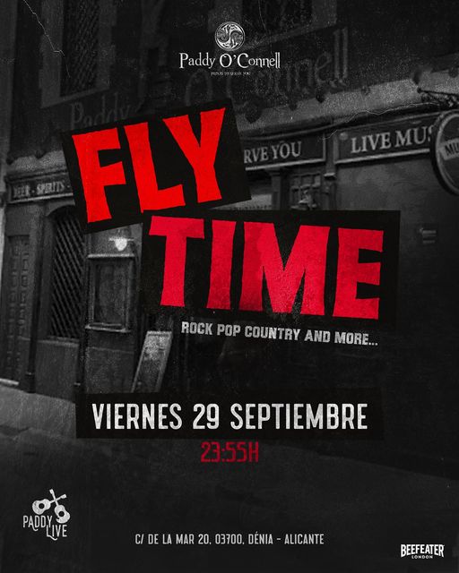 FLY TIME en Paddy O’Connell
