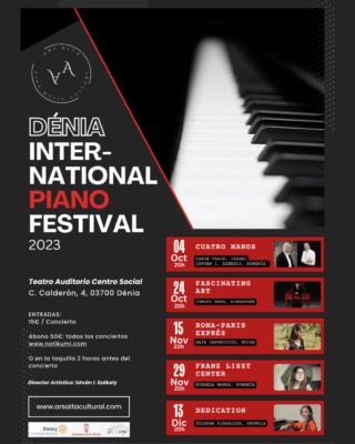 DÉNIA INTERNATIONAL PIANO FESTIVAL 2023