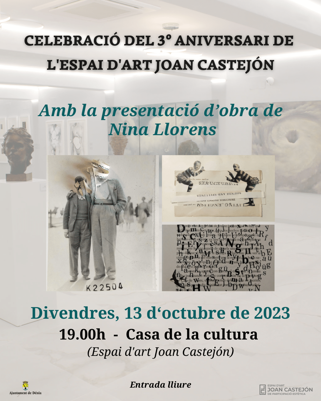 TERCER ANIVERSARI DE L’ESPAI D’ART JOAN CASTEJÓN