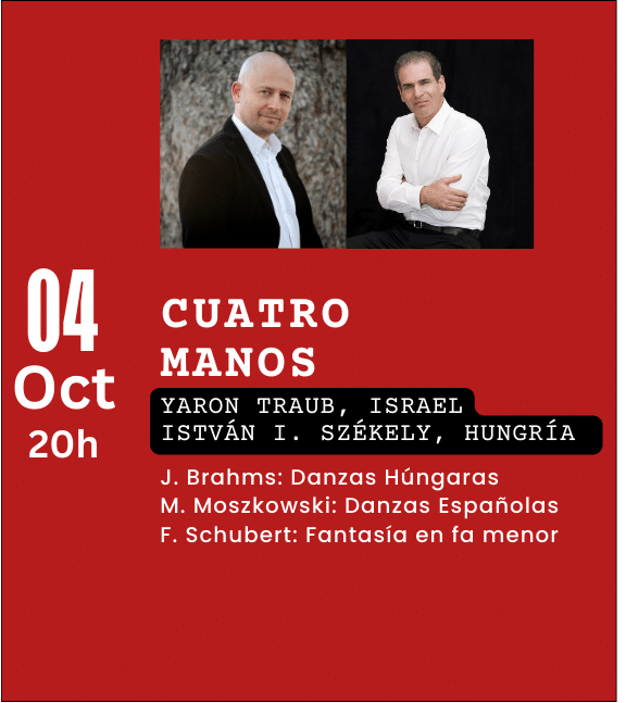 DÉNIA INTERNATIONAL PIANO FESTIVAL 2023: Cuatro Manos