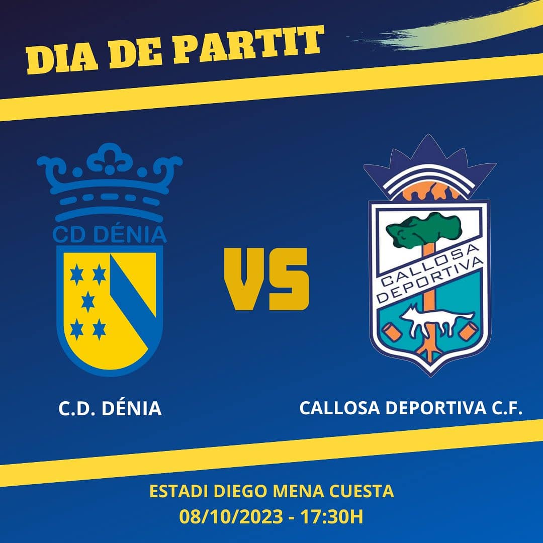 Fútbol: C.D Dénia VS el Callosa Deportiva C.F