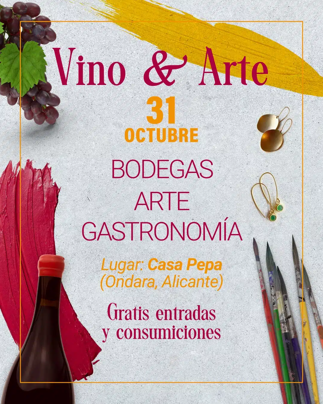 Vino & Arte: feria gastronómica