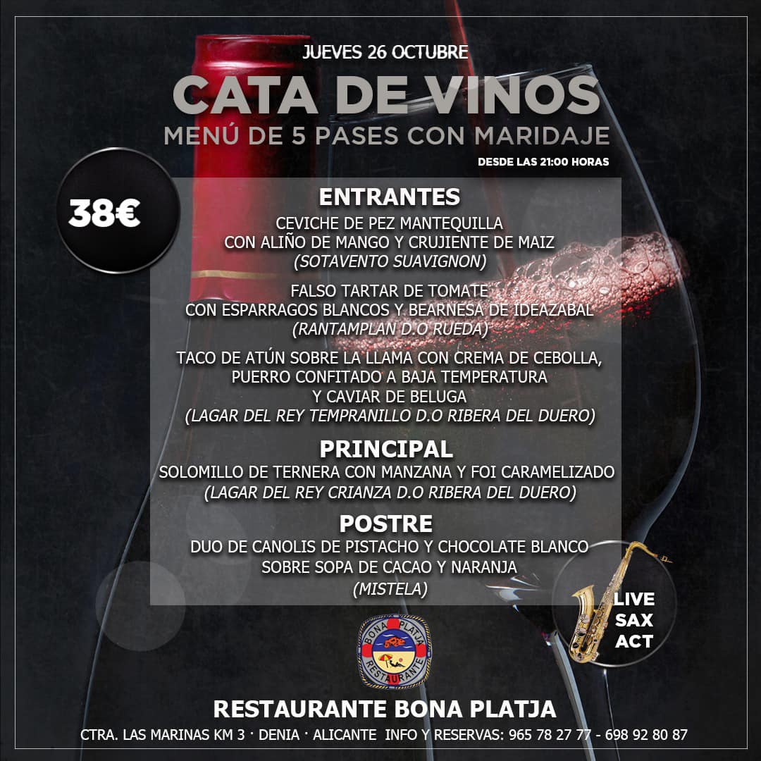 Cata de vinos