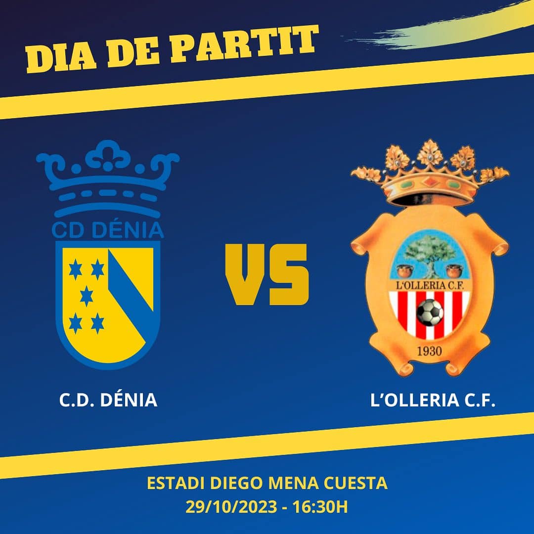 Fútbol: CD Denia VS L’Olleria C.F