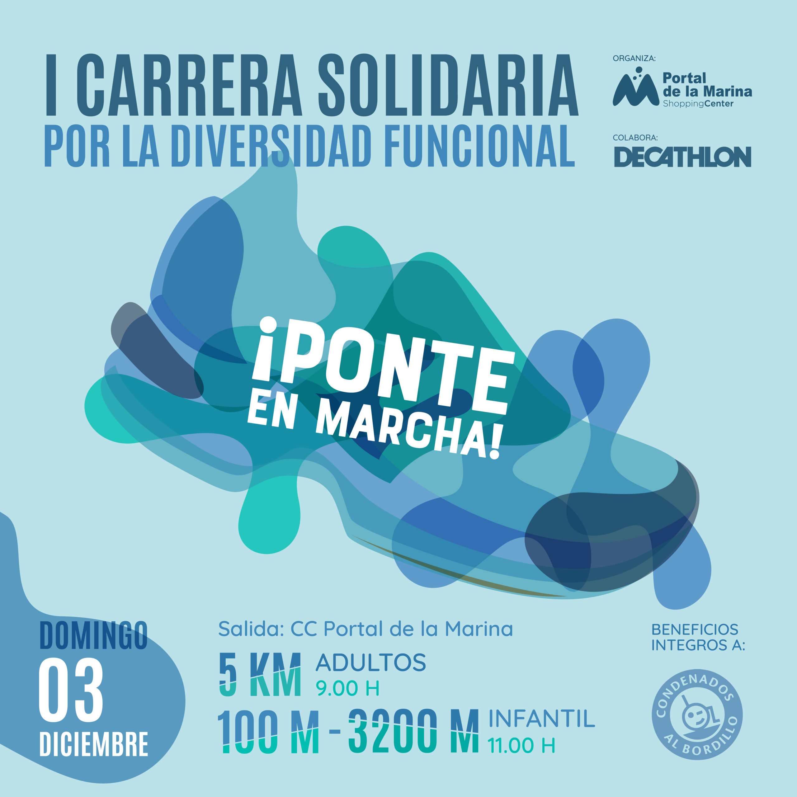 I CARRERA SOLIDARIA POR LA DIVERSIDAD FUNCIONAL