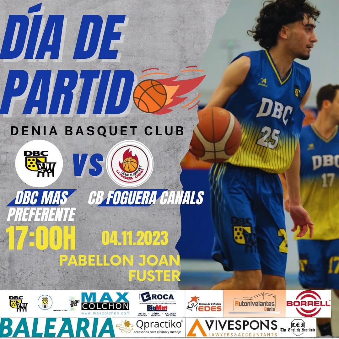 Basquet: SENIOR PREFERENTE MASCULINO DBC VS CB FOGUERA CANALS