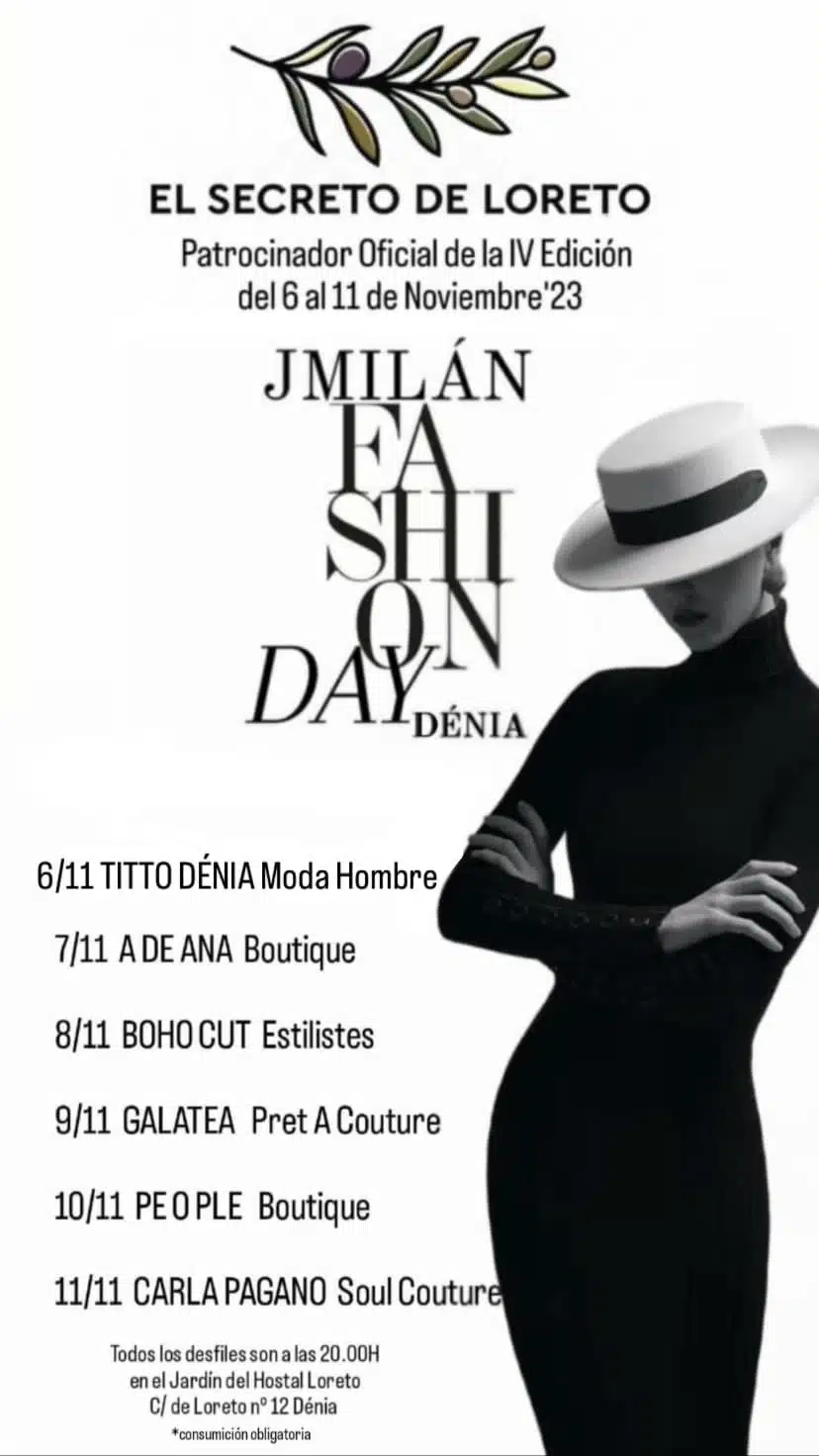 JMilán Fashion day Denia 2023