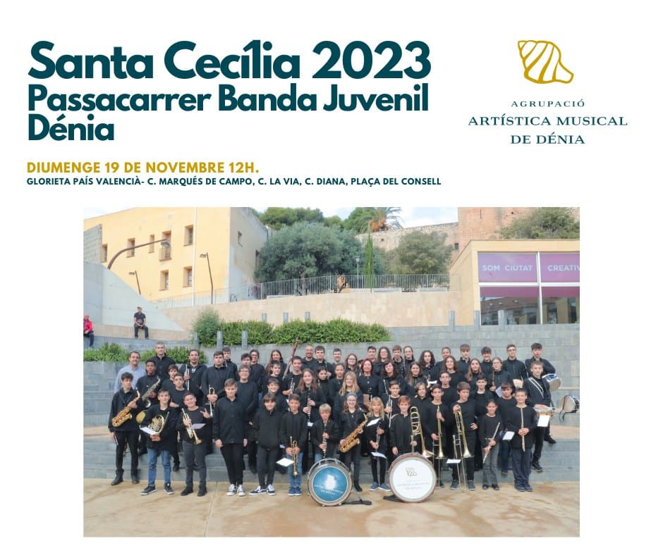 Santa Cecilia 2023 pasacarrer juvenil