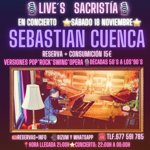 Live's Sacris: Sebastián Cuenca