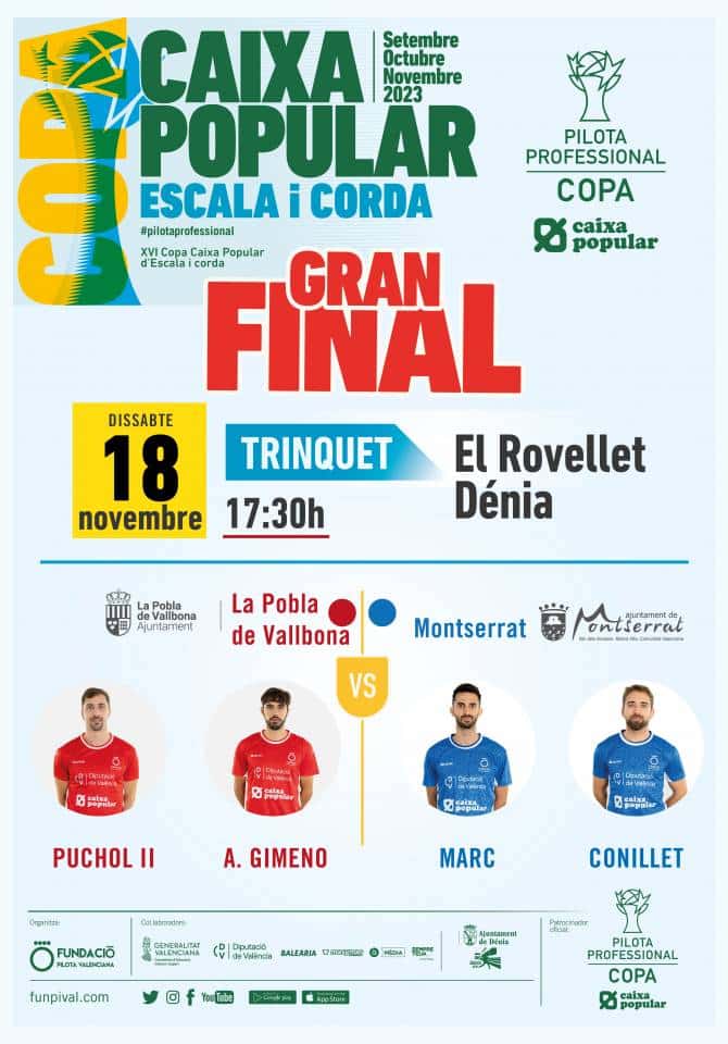 Final de la 𝗫𝗩𝗜 𝗖𝗼𝗽𝗮 𝗖𝗮𝗶𝘅𝗮 𝗣𝗼𝗽𝘂𝗹𝗮𝗿 𝗱❜𝗘𝘀𝗰𝗮𝗹𝗮 𝗶 𝗖𝗼𝗿𝗱𝗮