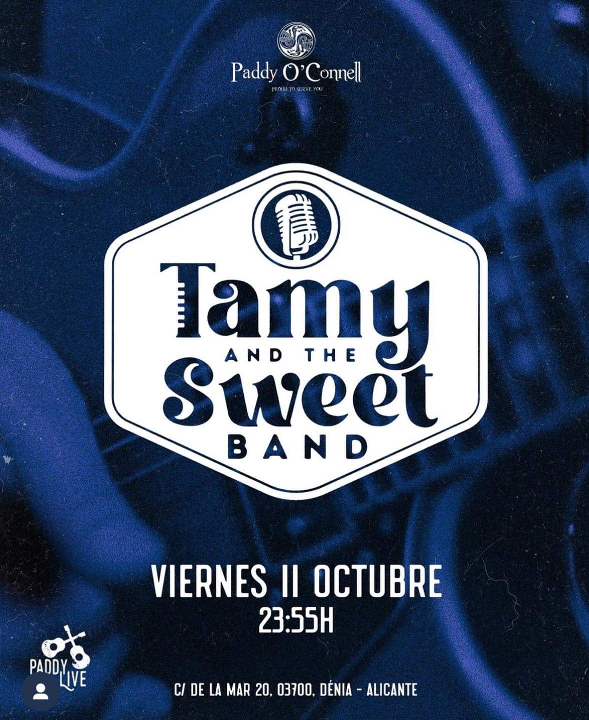 Tamy and the Sweet Band concierto en Dénia