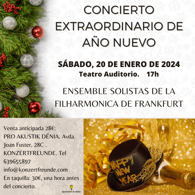 CONCIERTO EXTRAORDINARIO DE AÑO NUEVO