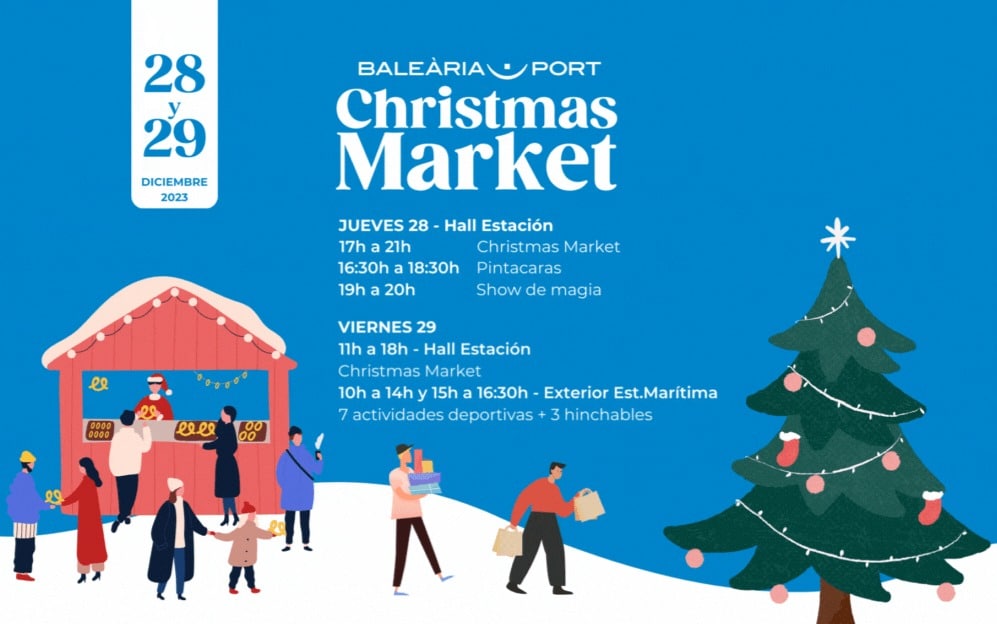 Christmas Market en Baleària Port