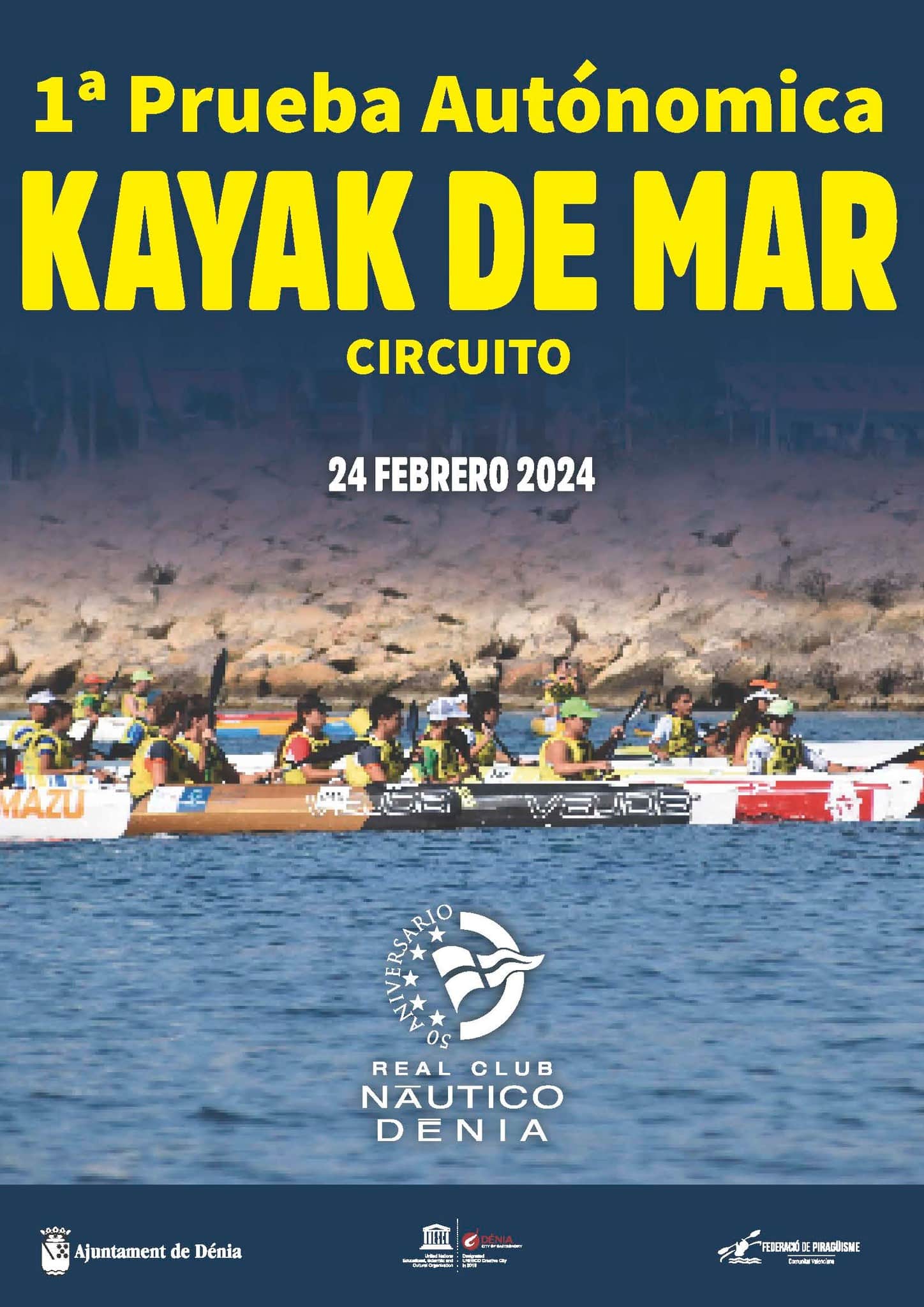 1.ª Prueba Autonómica del Circuito de Kayak de Mar.