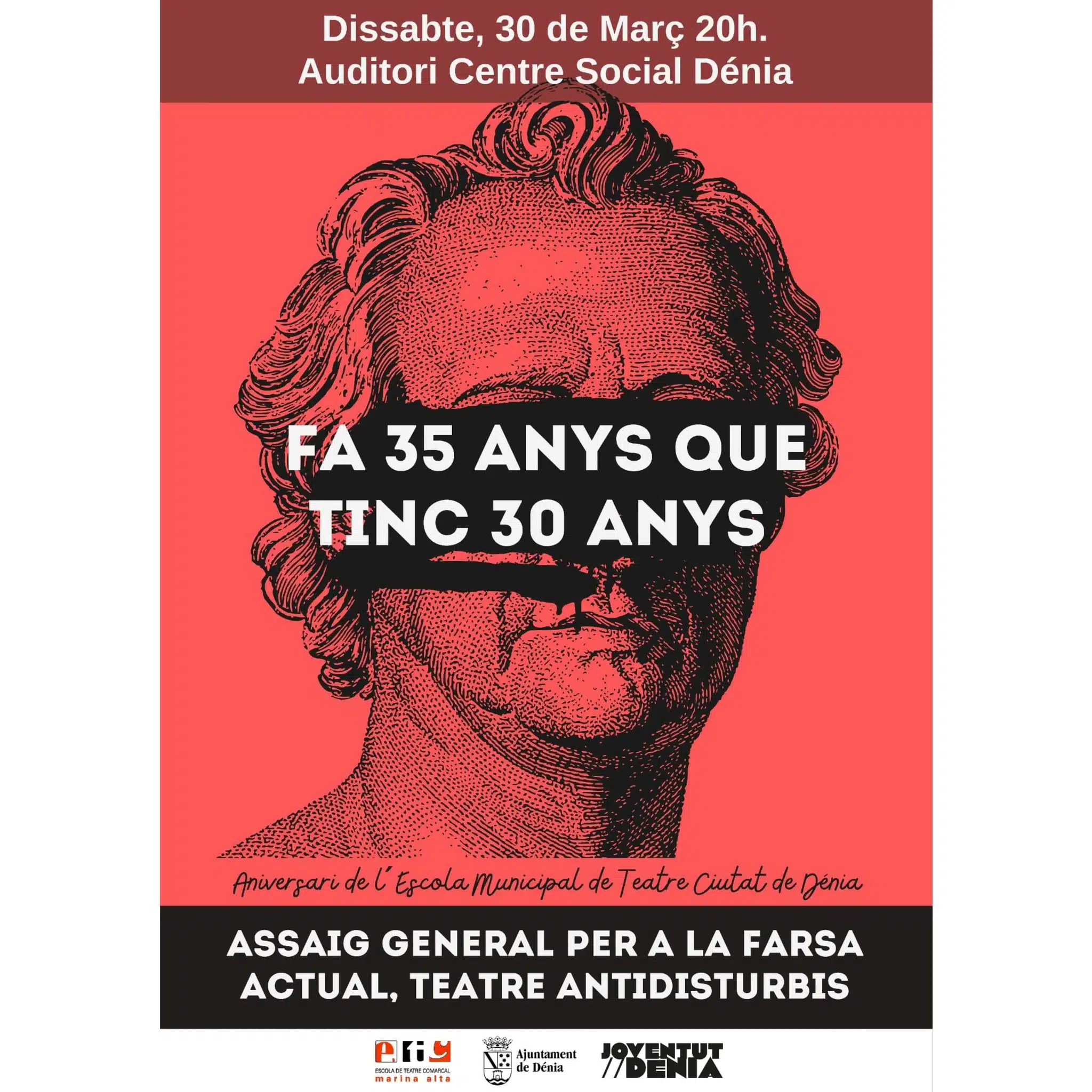 Teatro: FA 35 ANYS QUE TINC 30 ANYS