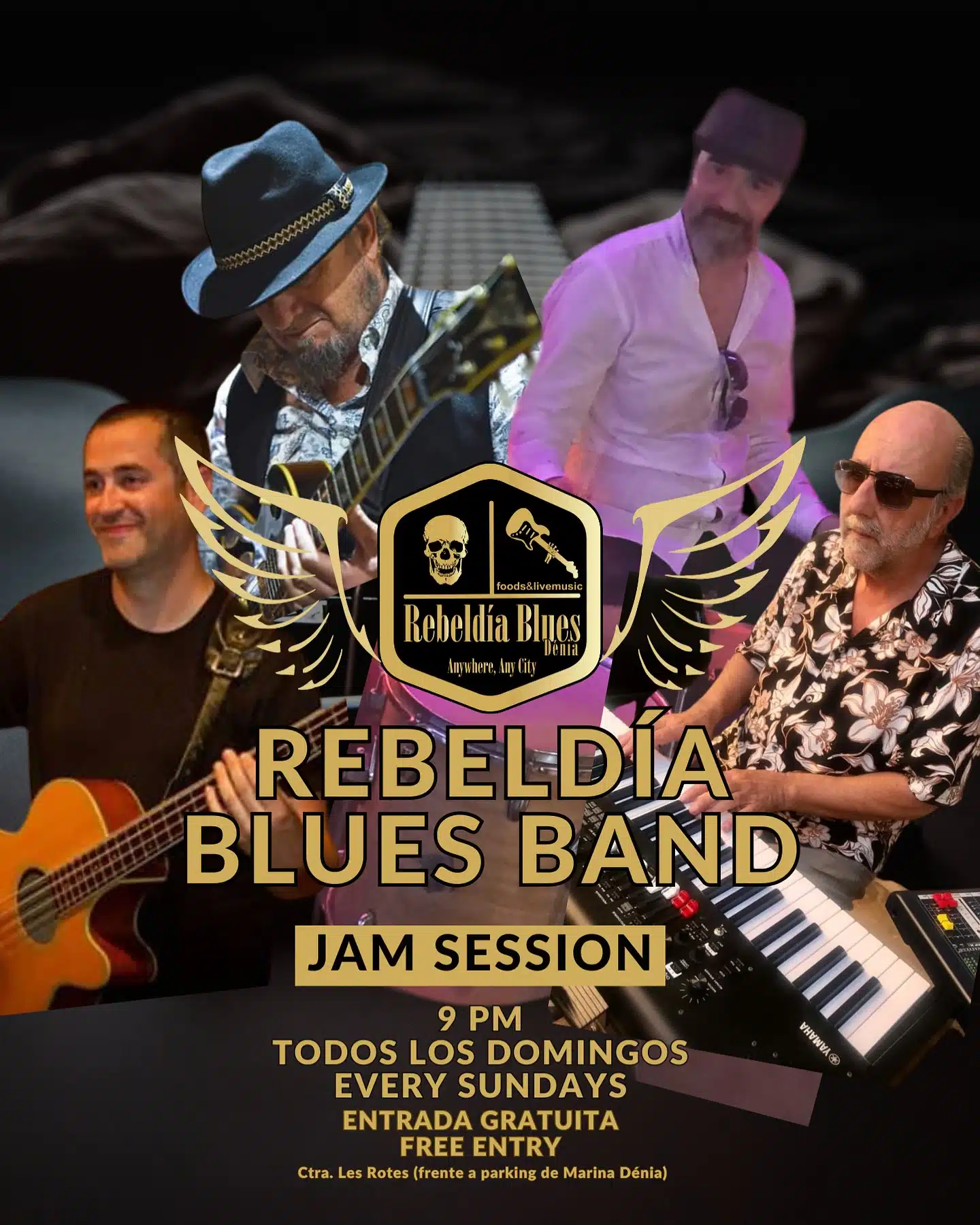 Concierto: Rebeldía Blues Band