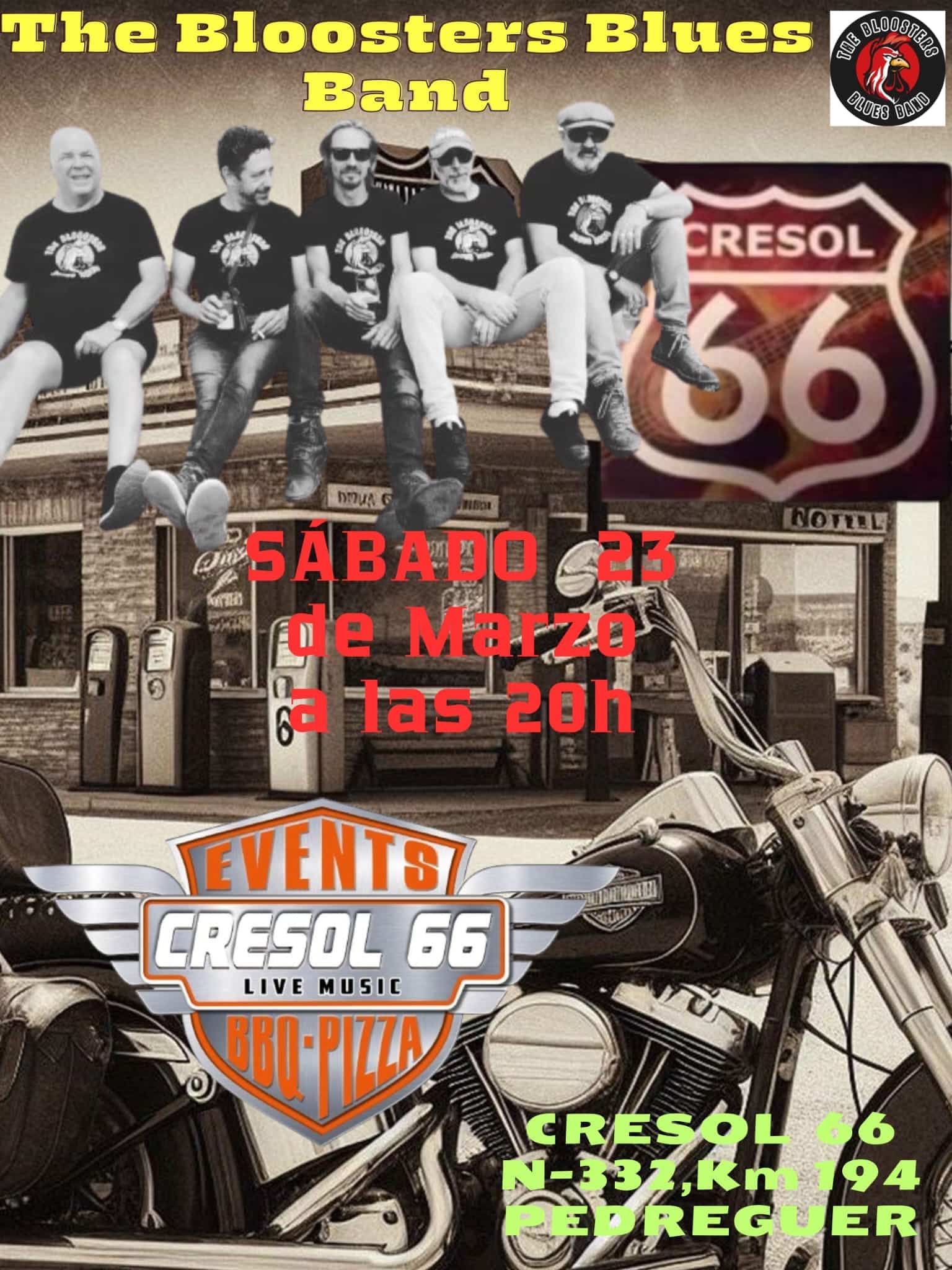 Bloosters Blues Band en Cresol 66