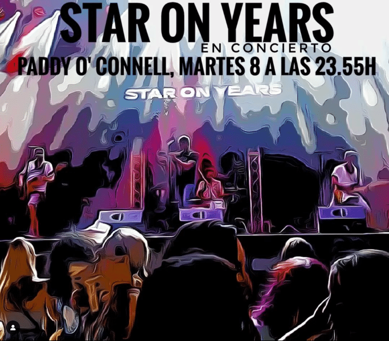 Star On Years en concierto en Paddy O'Connell