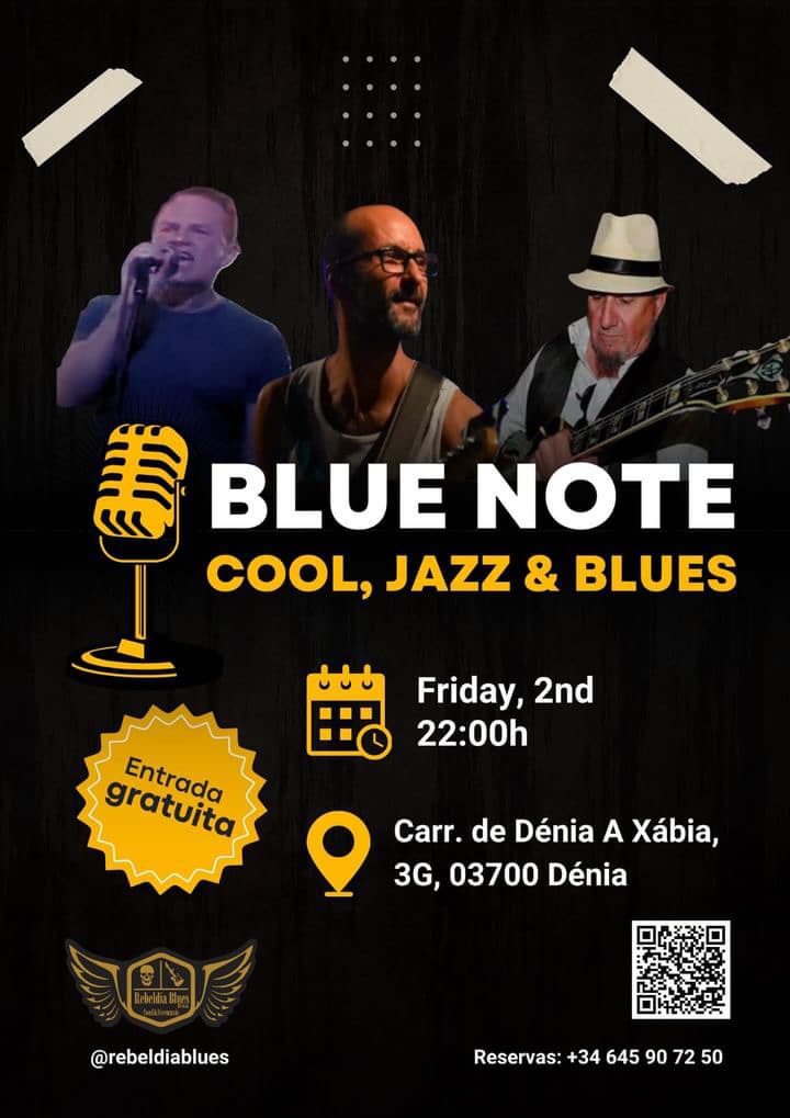 Concierto de música Jazz en Blue Note, Dénia