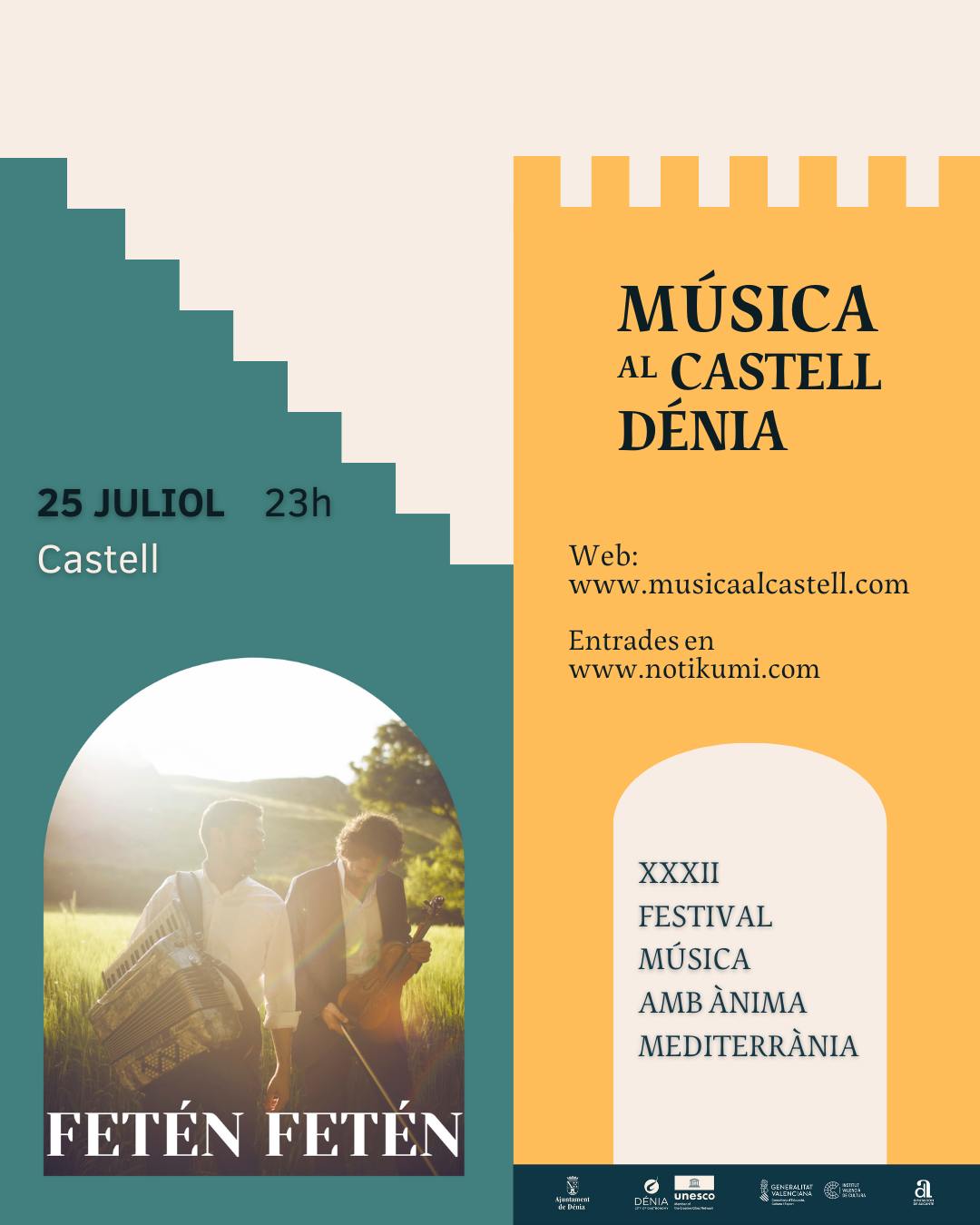 Festival de música Fetén Fetén en Dénia