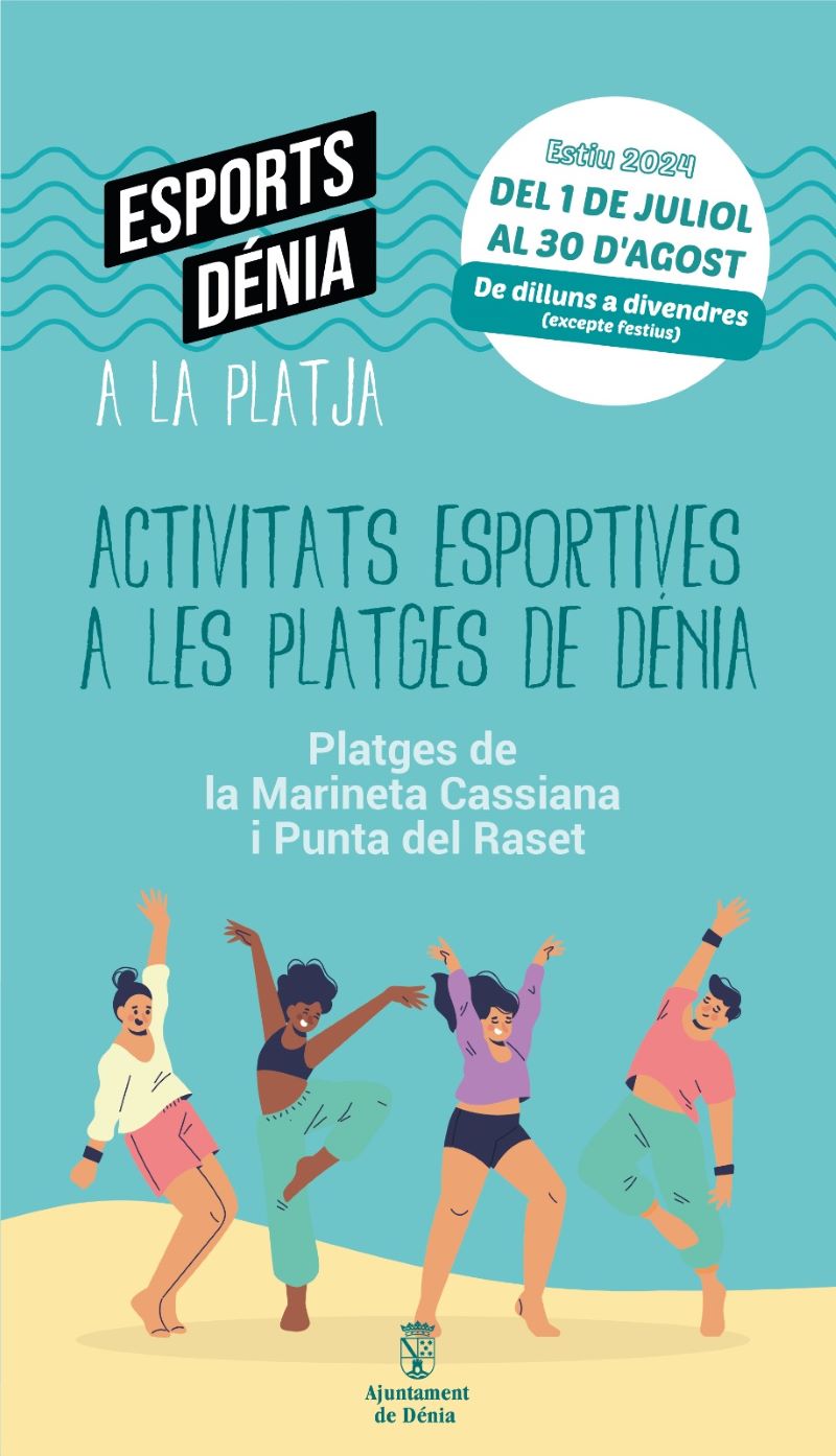 Nueva cita con el deporte estival ‘Esports a la platja’ en Dénia