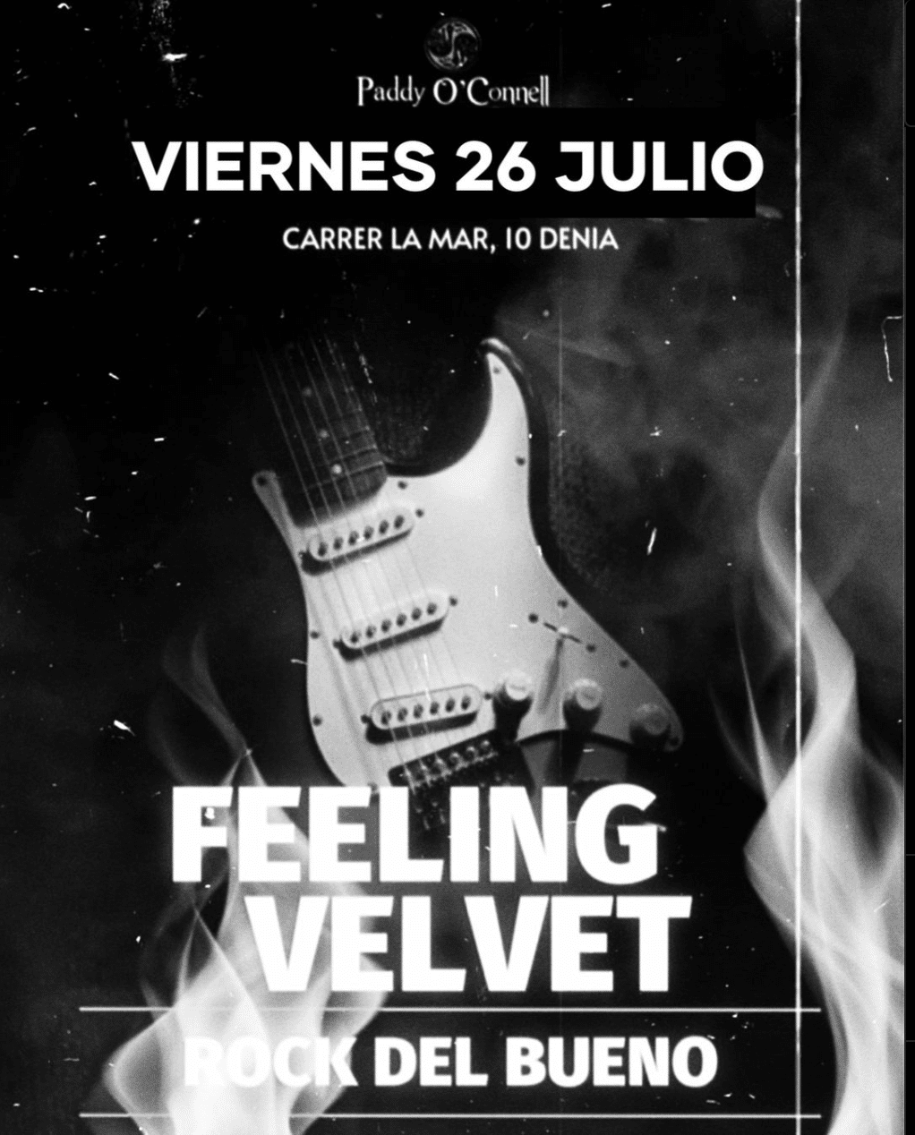 Concierto Feeling Velvet en Denia, 26 Julio.