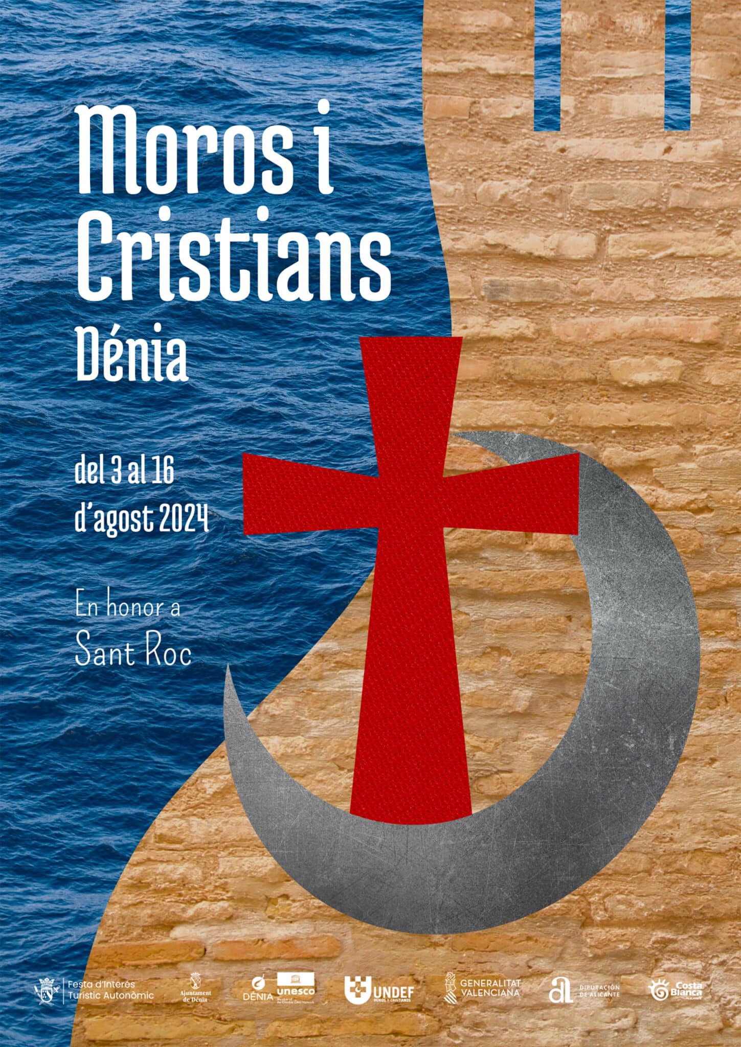 Fiestas Moros y Cristianos en Dénia, agosto 2024