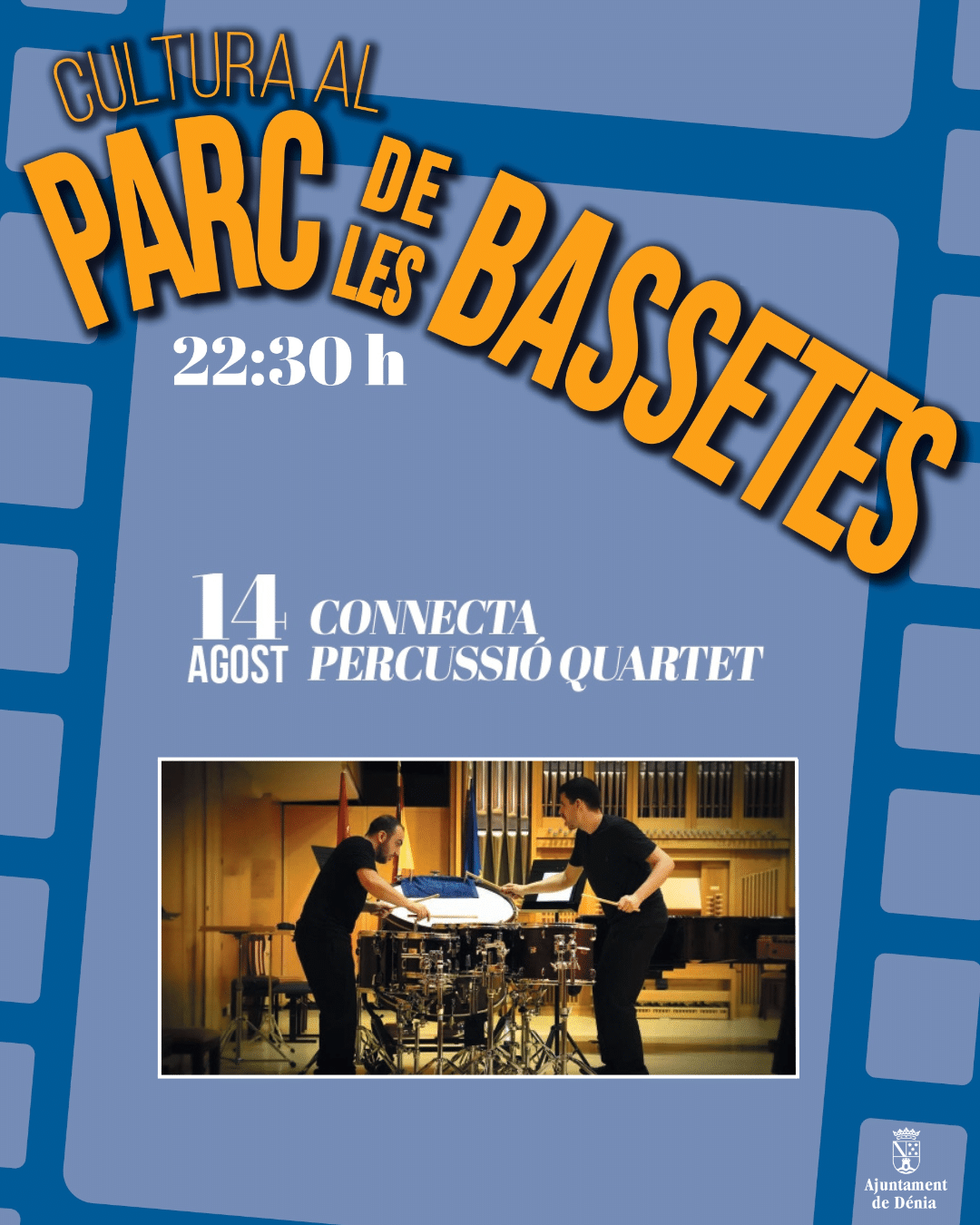 Concierto Percussió Quartet en el Parc de Bassetes